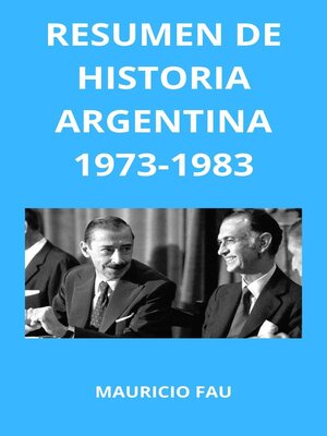 cover image of Resumen de Historia Argentina 1973-1983